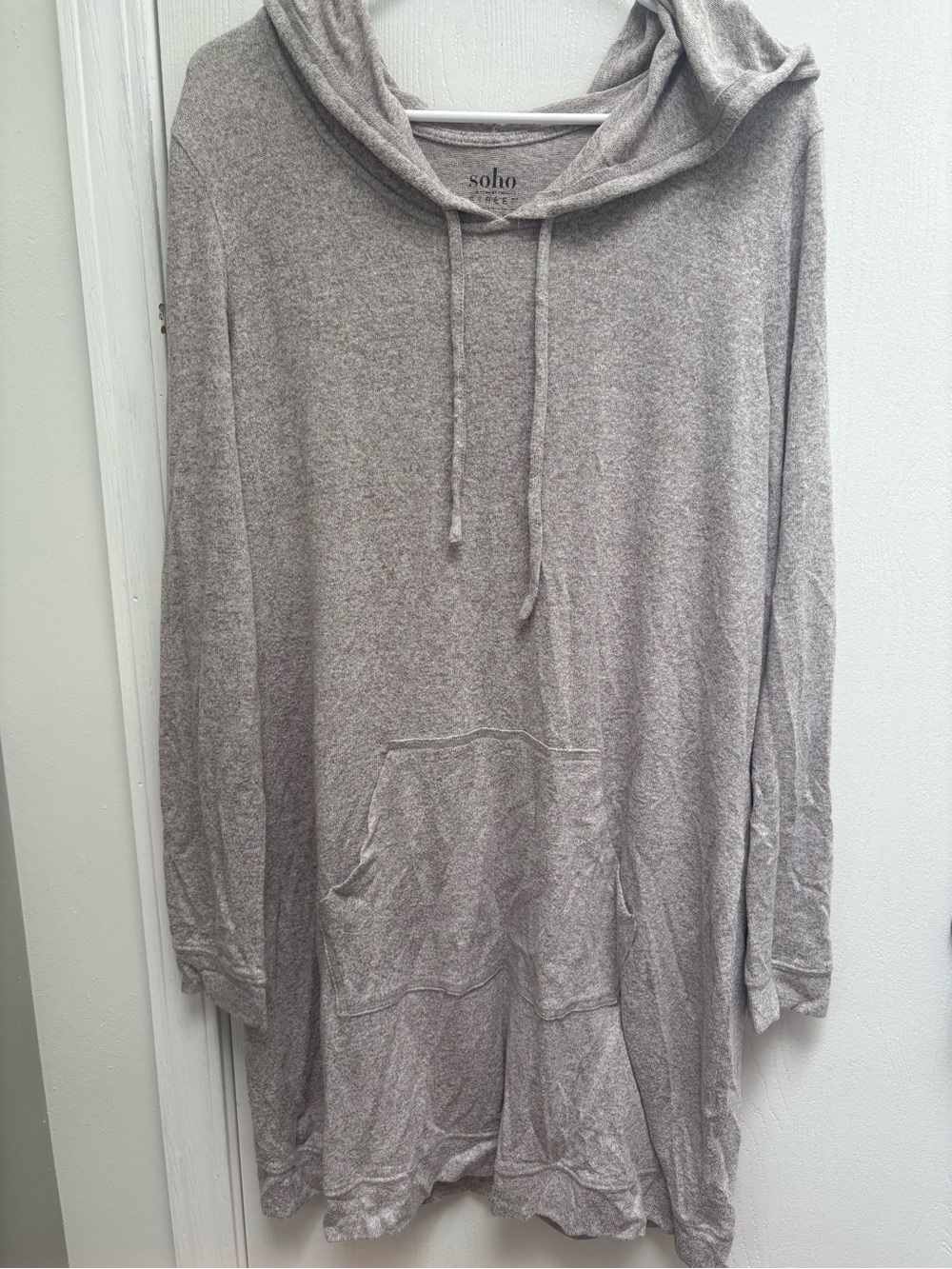 Soho super soft pullover with pockets - Beige Heather